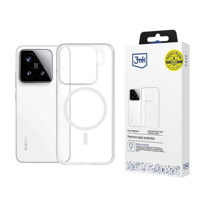 Skaidrus „Armor MagCase“ dėklas Xiaomi 15