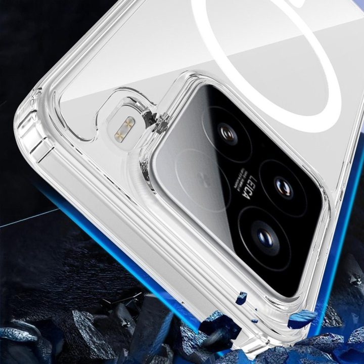 Skaidrus „Armor MagCase“ dėklas Xiaomi 15