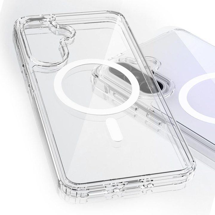Skaidrus dėklas Samsung Galaxy A36 telefonui 3mk Armor MagCase