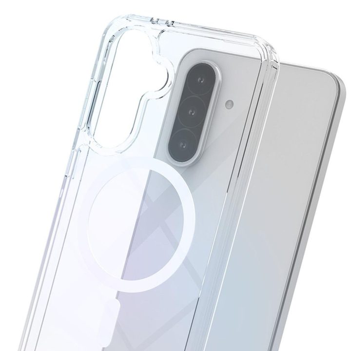 Skaidrus dėklas Samsung Galaxy A36 telefonui 3mk Armor MagCase