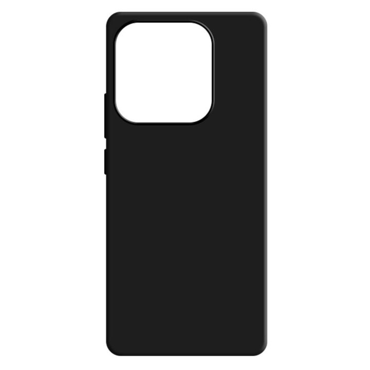 Dėklas Xiaomi Redmi Note 14 5G, matinės juodos spalvos