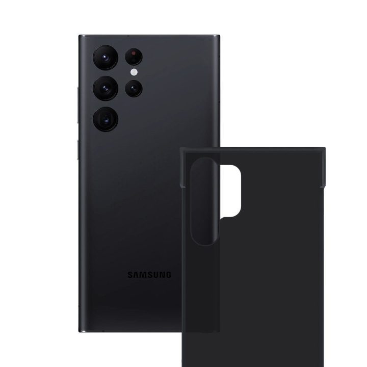 Juodas dėklas Samsung Galaxy S24 Ultra