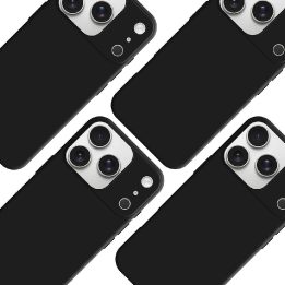 Dėklas 3mk Matt Case Pro Apple iPhone 17 Pro telefonui, juodas