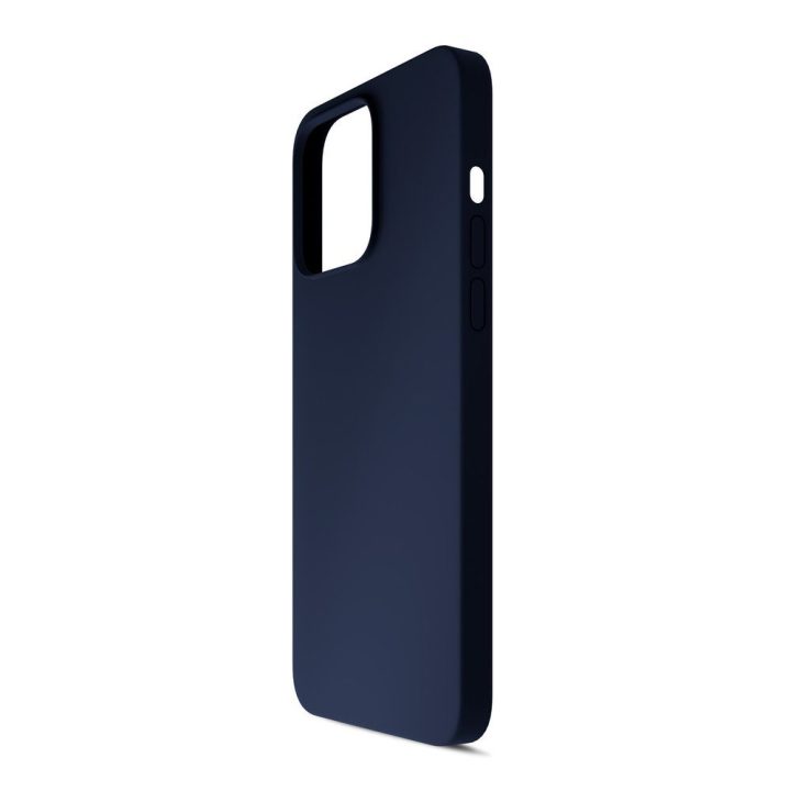 Tamsiai mėlynas dėklas iPhone 15 Pro 3mk Silicone Case