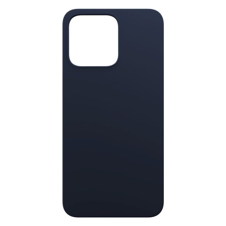 Tamsiai mėlynas dėklas iPhone 15 Pro 3mk Silicone Case