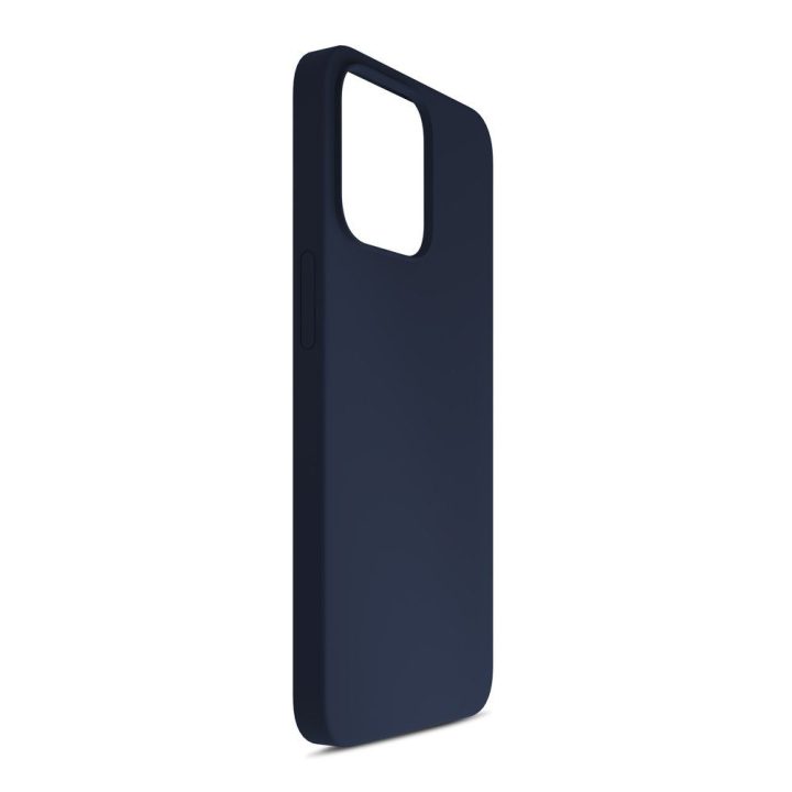Tamsiai mėlynas dėklas iPhone 15 Pro 3mk Silicone Case