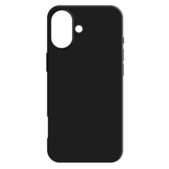 Telefono dėklas 3mk Matt Case Pro Apple iPhone 16 Plus juodas