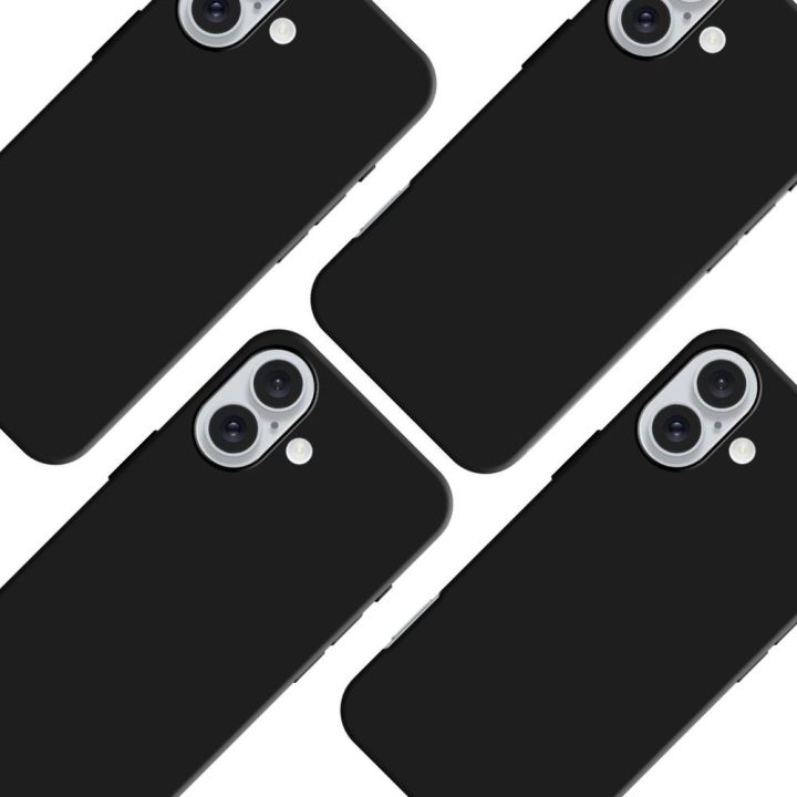 Telefono dėklas 3mk Matt Case Pro Apple iPhone 16 Plus juodas