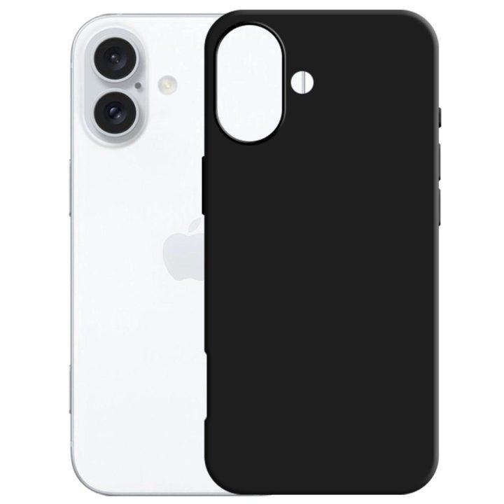 Telefono dėklas 3mk Matt Case Pro Apple iPhone 16 Plus juodas