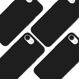Dėklas Apple iPhone 16E 3mk Matt Case Pro, juodas