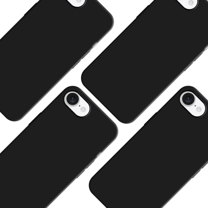 Dėklas Apple iPhone 16E 3mk Matt Case Pro, juodas