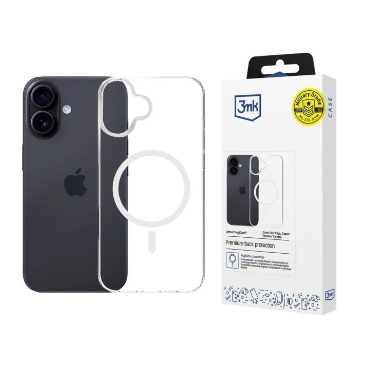 Dėklas 3mk Armor MagCase iPhone 16 Plus telefonui