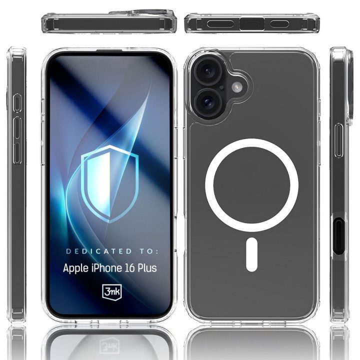 Dėklas 3mk Armor MagCase iPhone 16 Plus telefonui