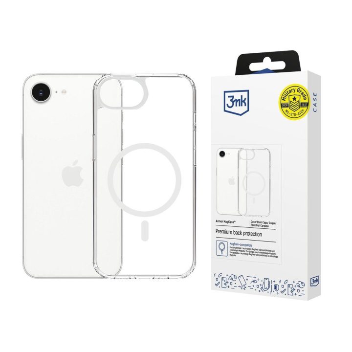 3mk Armor MagCase dėklas iPhone 16E telefonui
