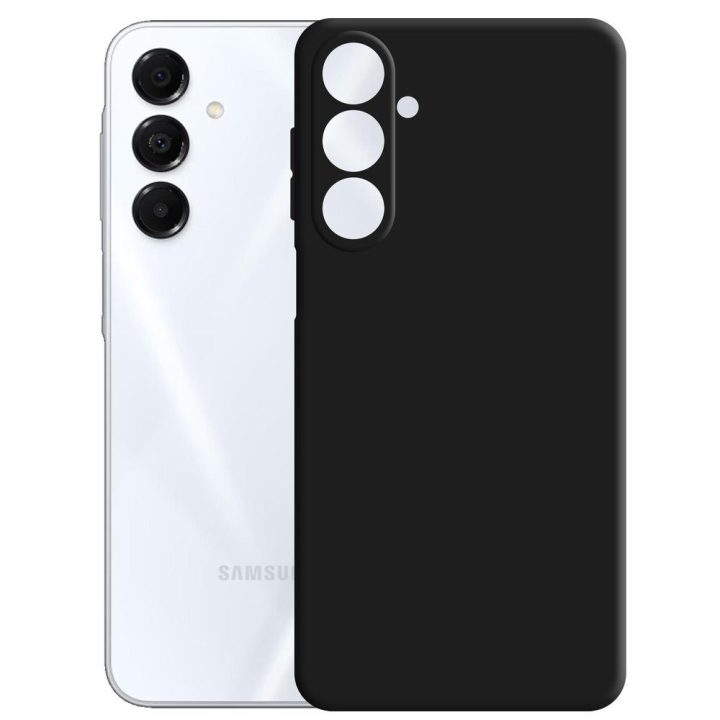 Dėklas Samsung Galaxy A17 5G telefonui 3mk Matt Case Pro, juodas