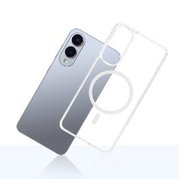 Dėklas Samsung Galaxy S25 Edge 3mk Armor MagCase, skaidrus