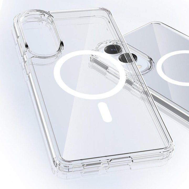 Dėklas Samsung Galaxy S25 Edge 3mk Armor MagCase, skaidrus
