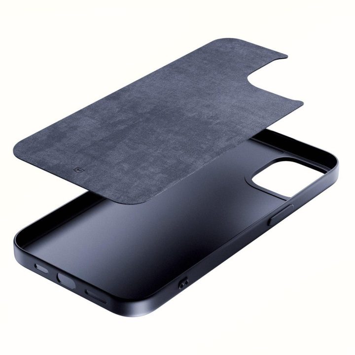 „3mk Matt Case Pro“ dėklas „Apple iPhone 13“ telefonui, juodas