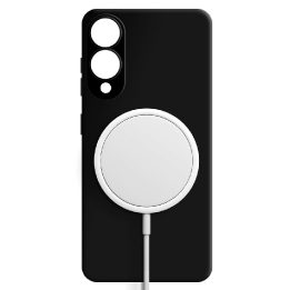 Juodas dėklas Samsung Galaxy S25 Edge HARDY Silicone MagCase