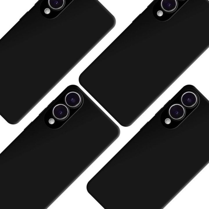 Juodas dėklas Samsung Galaxy S25 Edge HARDY Silicone MagCase
