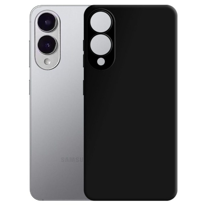Juodas dėklas Samsung Galaxy S25 Edge HARDY Silicone MagCase