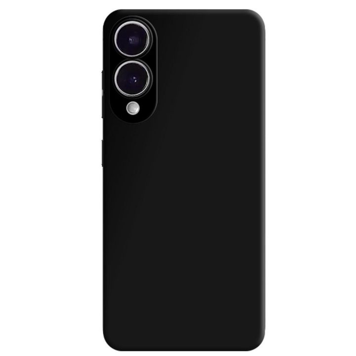 Juodas dėklas Samsung Galaxy S25 Edge HARDY Silicone MagCase