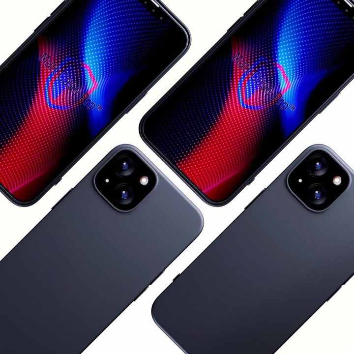 Dėklas 3mk Matt Case Pro Apple iPhone 14 telefonui, juodas