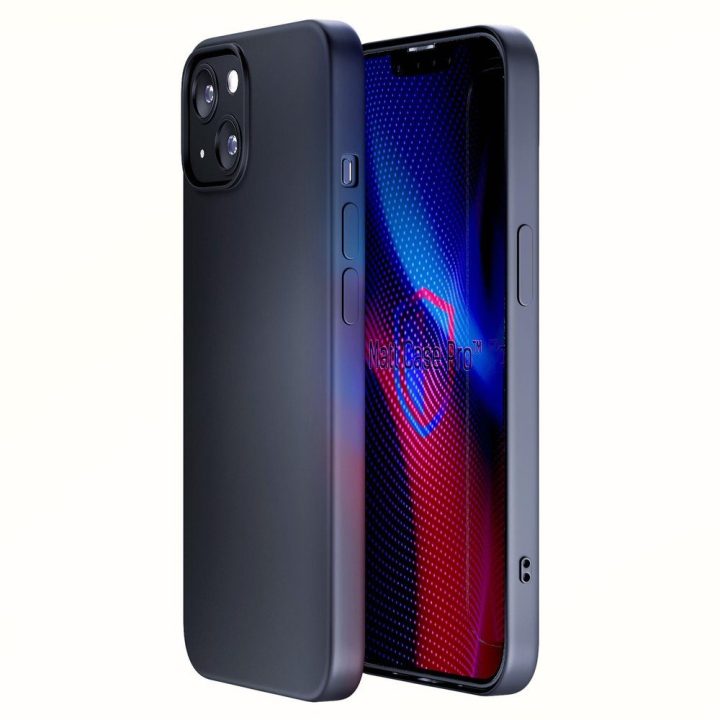 Dėklas 3mk Matt Case Pro Apple iPhone 14 telefonui, juodas