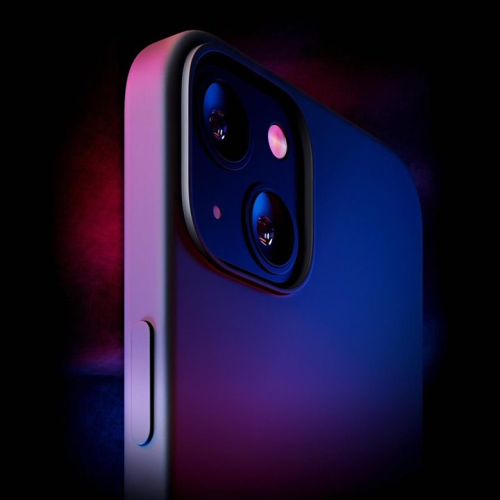 Dėklas 3mk Matt Case Pro Apple iPhone 14 telefonui, juodas