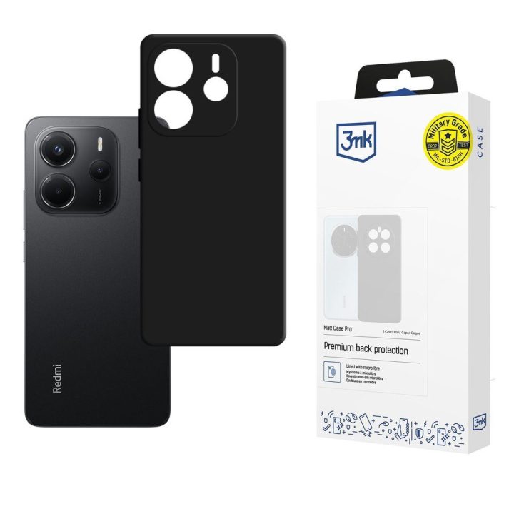 Dėklas 3mk Matt Case Pro Xiaomi Redmi Note 14 4G