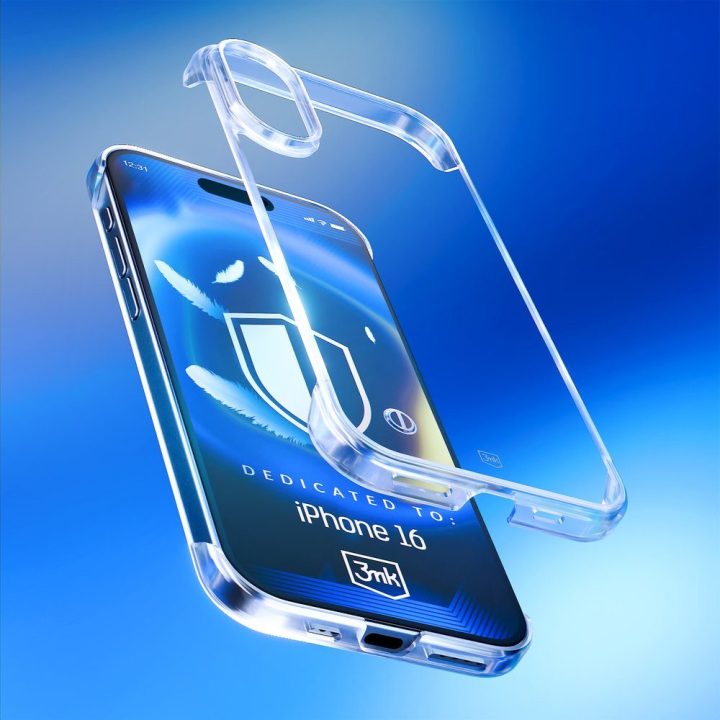 Permatomas dėklas Apple iPhone 16