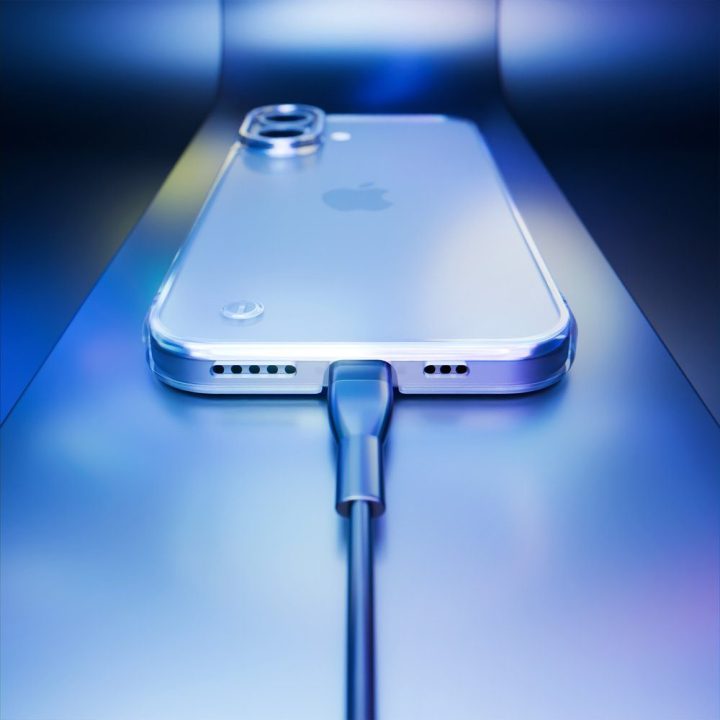 Permatomas dėklas Apple iPhone 16