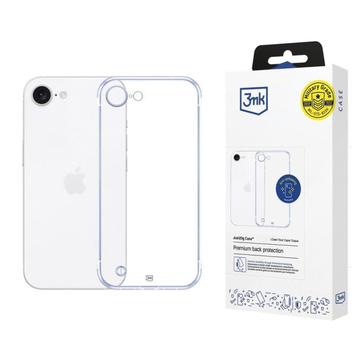 Skaidrus dėklas 3mk Just20g Apple iPhone 16E