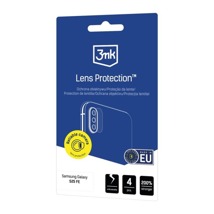 Kameros objektyvo stiklas 3mk Lens Protection Samsung Galaxy S25 FE