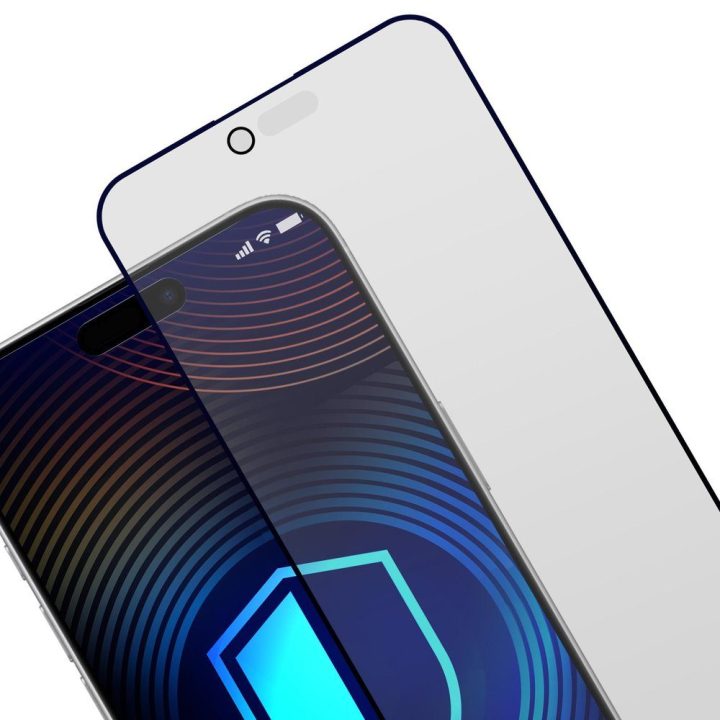 Apsauginis stiklas 3mk HardGlass Matt Max Privacy iPhone 17 Air