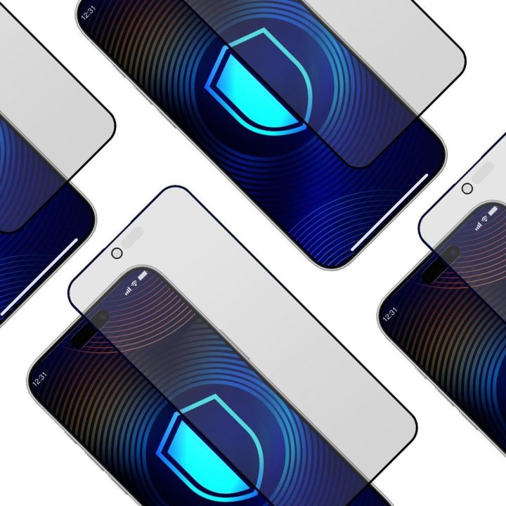 Apsauginis stiklas 3mk HardGlass Matt Max Privacy iPhone 17 Air