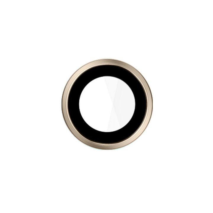 Aukso spalvos apsauginis stiklas iPhone 17 Air kamerai