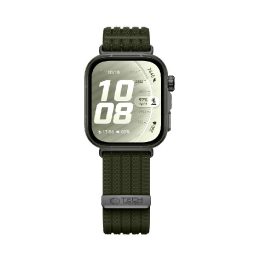 Nailoninis dirželis Huawei Watch Fit 3 / 4 / 4 Pro / 5 / 5 Pro, žalias
