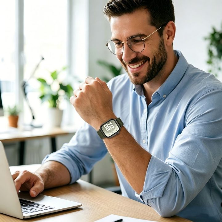 Nailoninis dirželis Huawei Watch Fit 3 / 4 / 4 Pro / 5 / 5 Pro, žalias