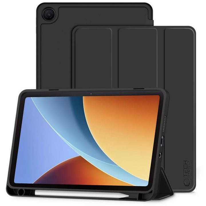 Dėklas Tech-Protect SmartCase Pen Xiaomi Redmi Pad 2 9.7" juodas