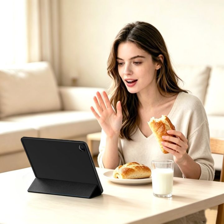 Dėklas Tech-Protect SmartCase Pen Xiaomi Redmi Pad 2 9.7" juodas