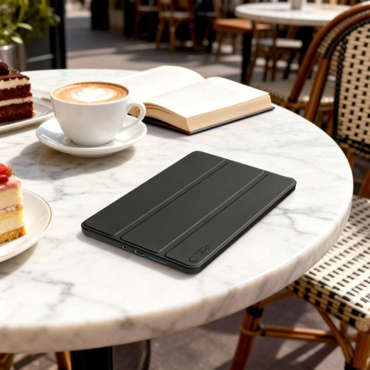 Dėklas Tech-Protect SmartCase Pen Xiaomi Redmi Pad 2 9.7" juodas