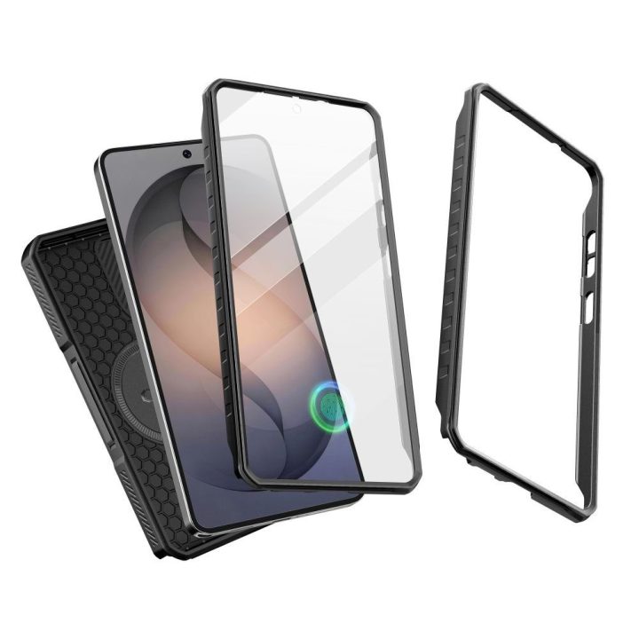 Dėklas Samsung Galaxy S26 Ultra Tech-Protect Kevlar MagSafe 2 komplektas, juodas