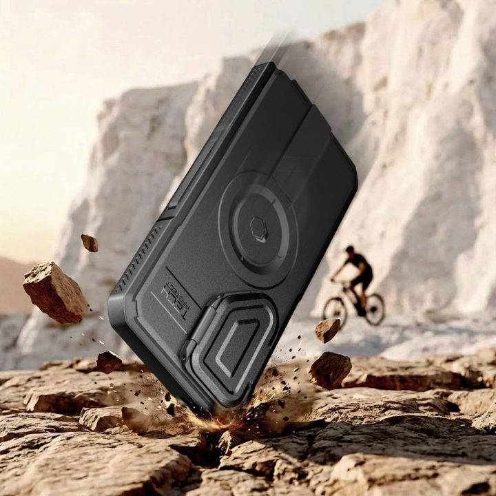 Dėklas Samsung Galaxy S26 Ultra Tech-Protect Kevlar MagSafe 2 komplektas, juodas