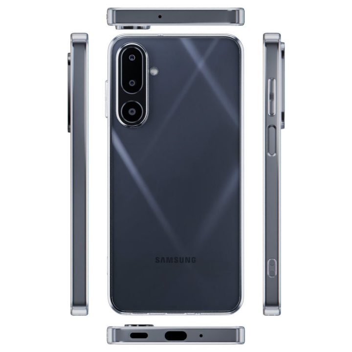 Permatomas dėklas Samsung Galaxy M16 5G telefonui