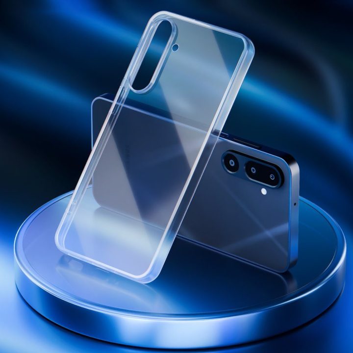 Permatomas dėklas Samsung Galaxy M16 5G telefonui