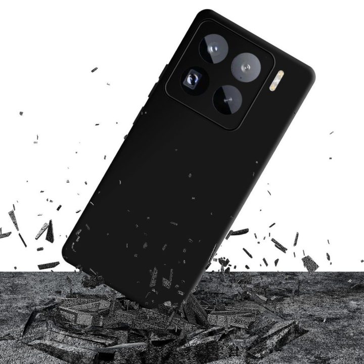 Dėklas Xiaomi 15 Pro telefonui, juodas