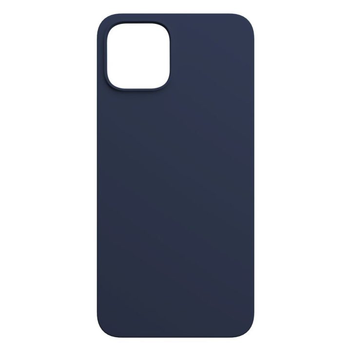 Tamsiai mėlynas silikoninis dėklas iPhone 15 Plus