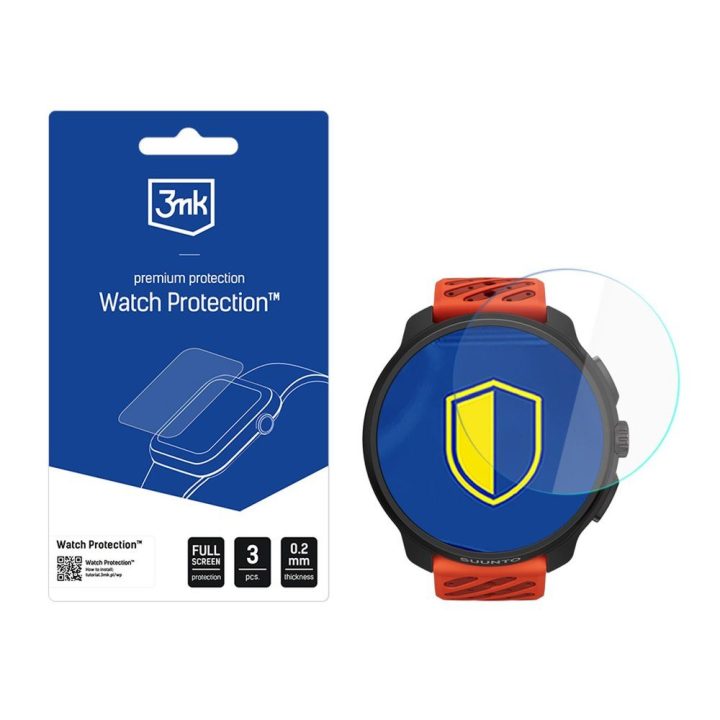 Apsauginis hibridinis stiklas 3mk Watch Protection Suunto Race 2 laikrodžiui
