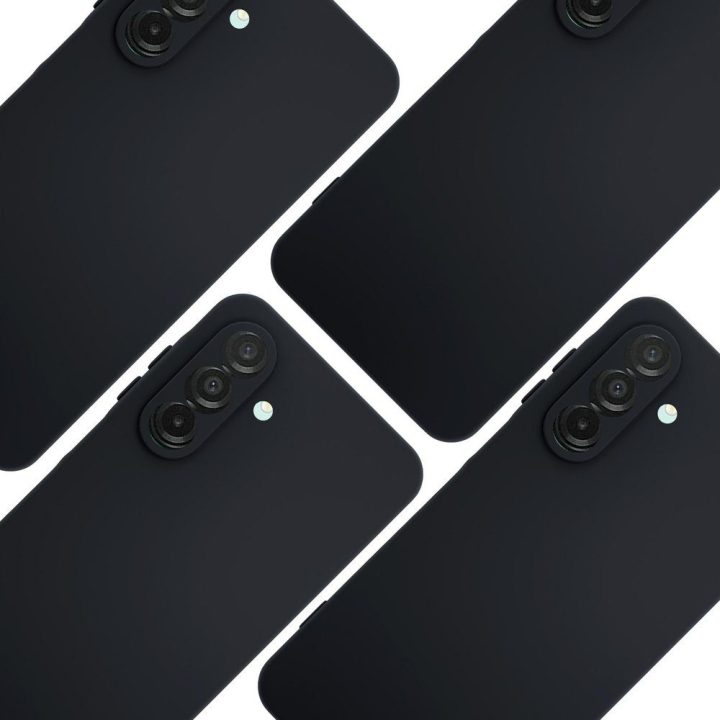 3mk Matt Case Pro dėklas Samsung Galaxy A27 5G telefonui, juodas